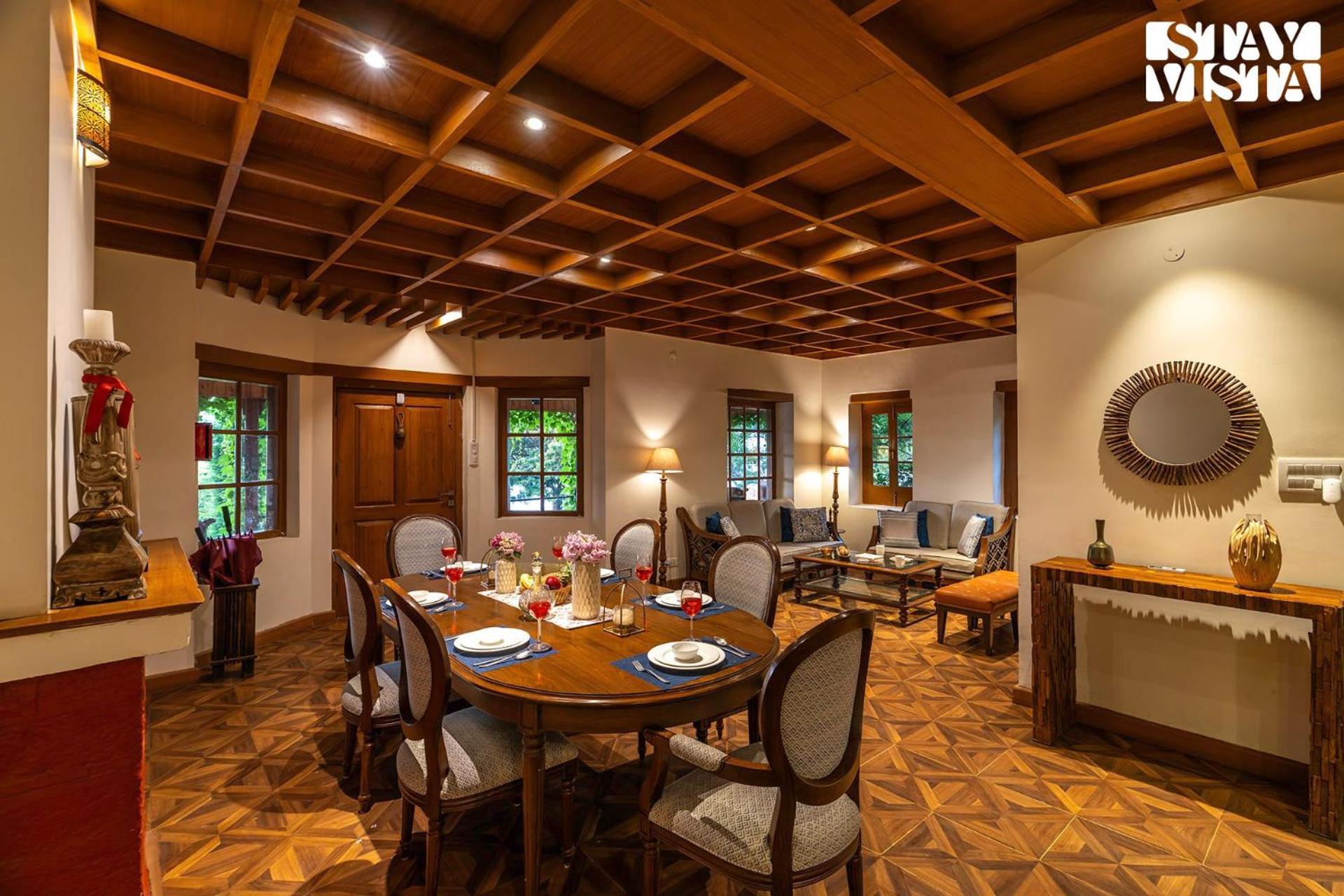 Stayvista At Sylvana Villas With Lawn, Bbq And Jacuzzi 卡绍利 外观 照片